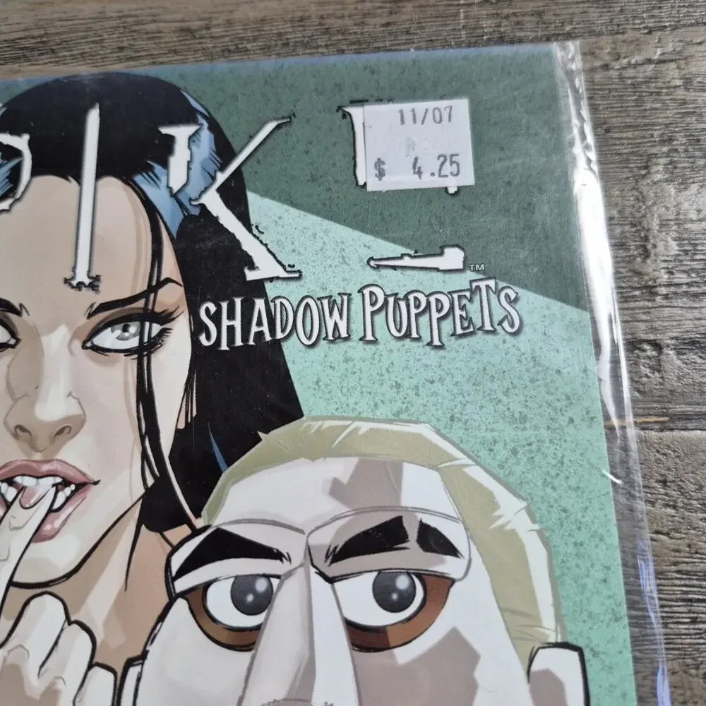 Spike Shadow Puppets #4 Comic Book 2007 IDW Publishing Buffy Variant B